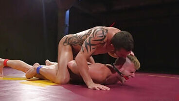 Gay Wrestling Match Ends With Heavy Ass Fucking