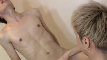 Gay asian teen rides cock